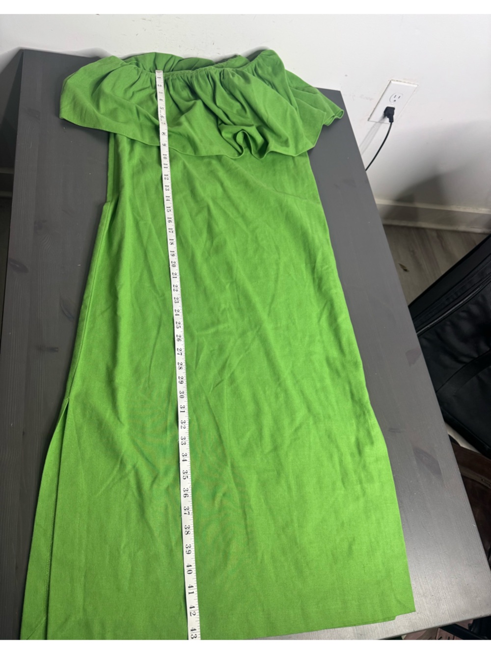 Tuckernuck Pomander Place Twist Of Lime Florencia One Shoulder Dress - Picture 5 of 6